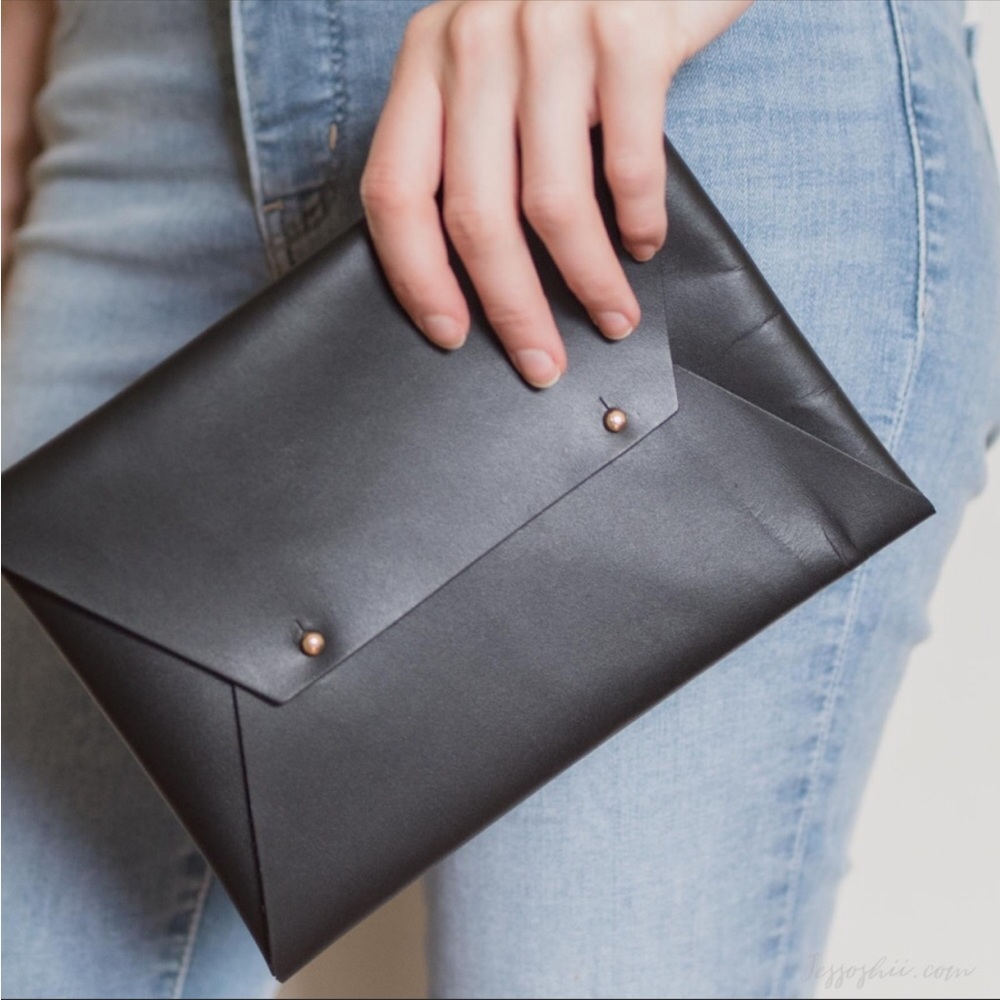 Tribe Alive Leather Clutch